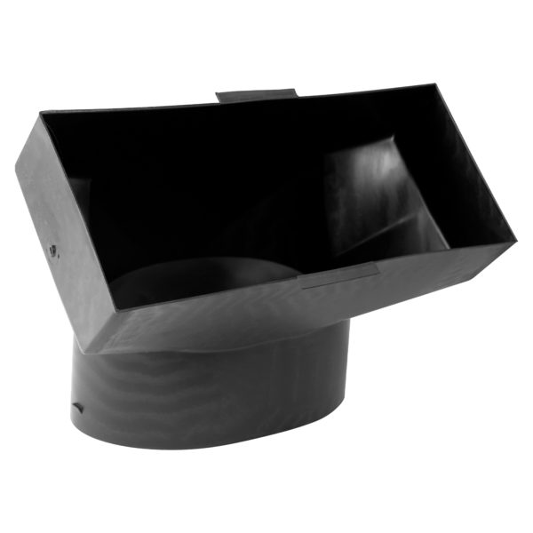 Floor Boot Duct - 350 x 150 with 250mm Spigot