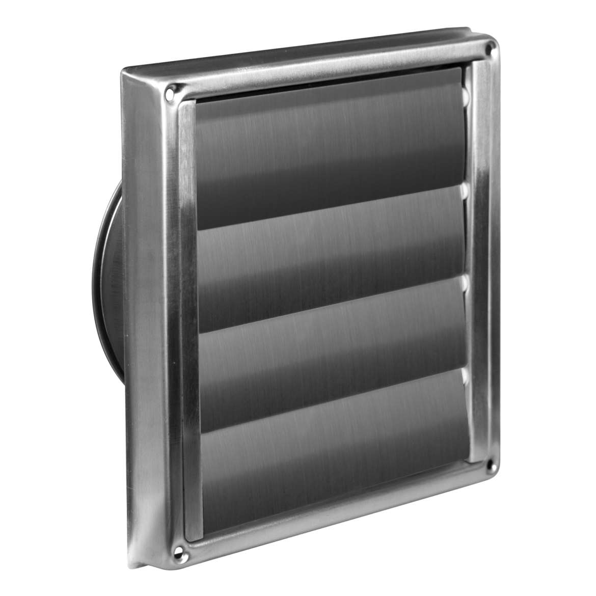 Gravity Vent Stainless Steel w/ Mesh Insert 200mm JPM