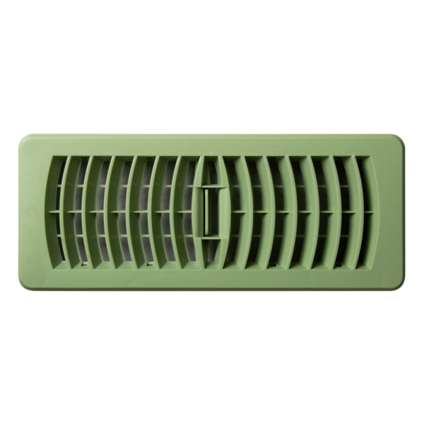 ABS Plastic Floor Vent - Gum Green