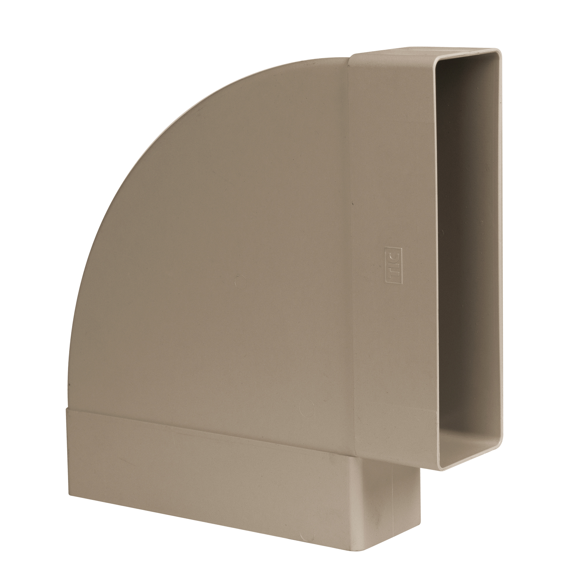 Rectangular 90° Horizontal Bend - 204mm x 60mm