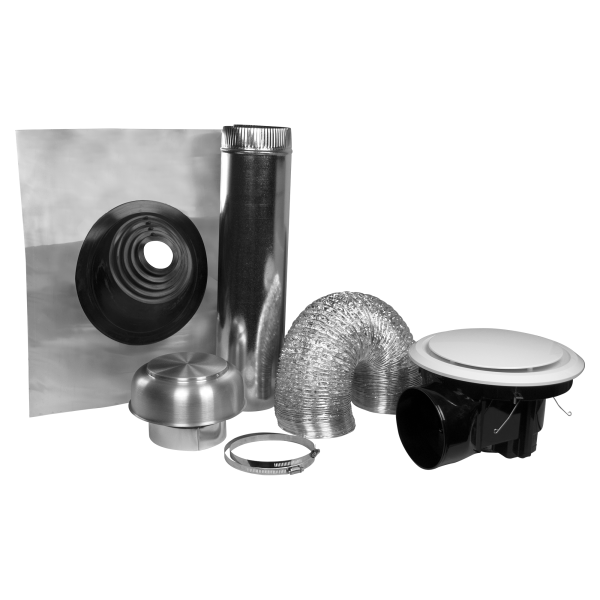 Ceiling Exhaust Fan - Tile Roof Kit - Quiet Boost (400m³/hr)
