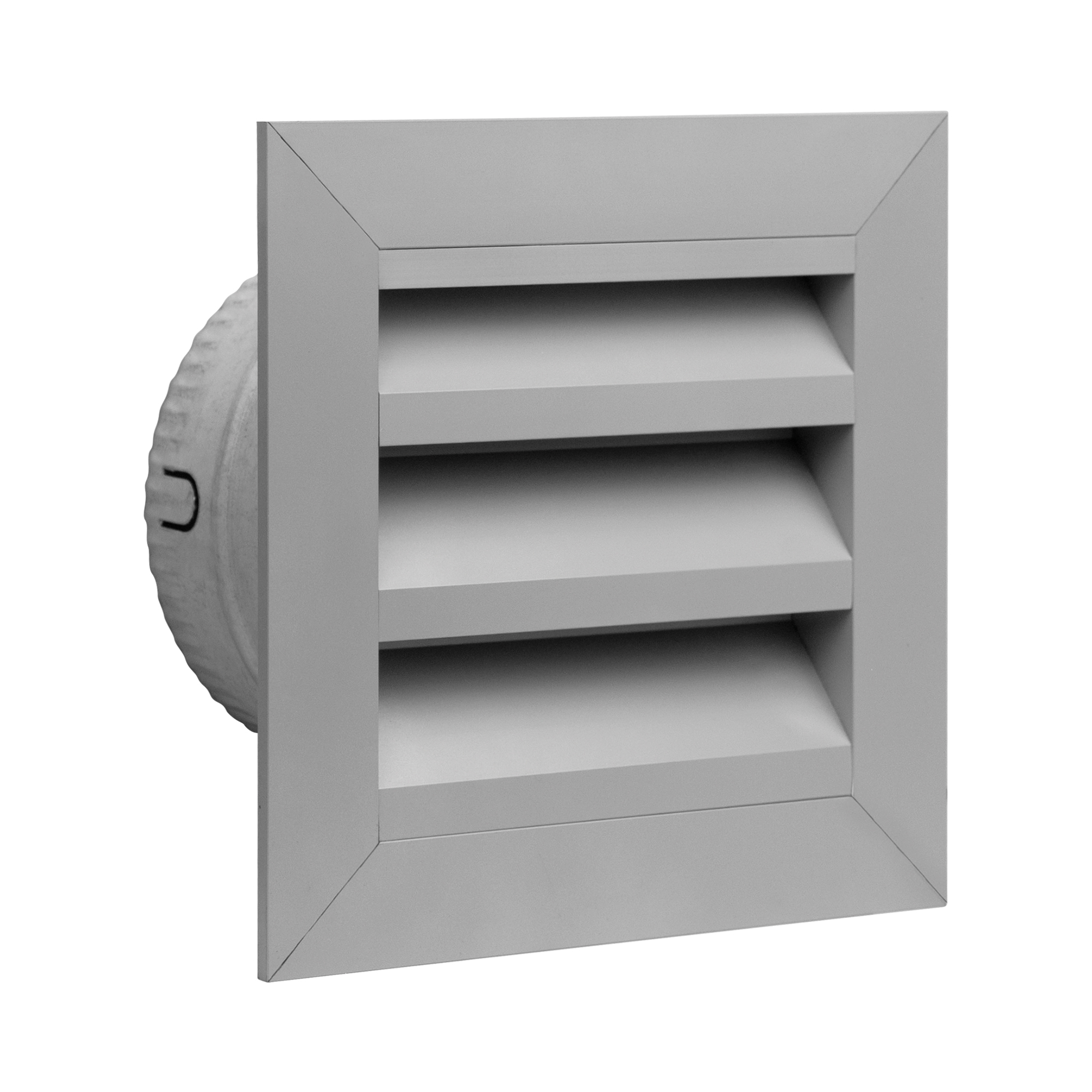 Weatherproof Louvre Vent - Aluminium - 150mm