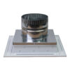 Weatherproof Louvre Vent - Aluminium - 100mm - Image 3